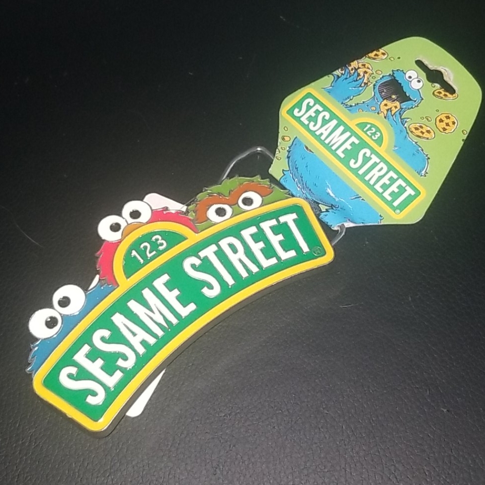 Sesame Street belt buckle
